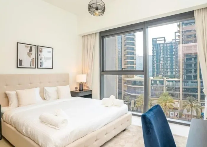 Luxury Apartment Act One Act Two 7 Min Walk To Burj Khalifa & Dubai Mall